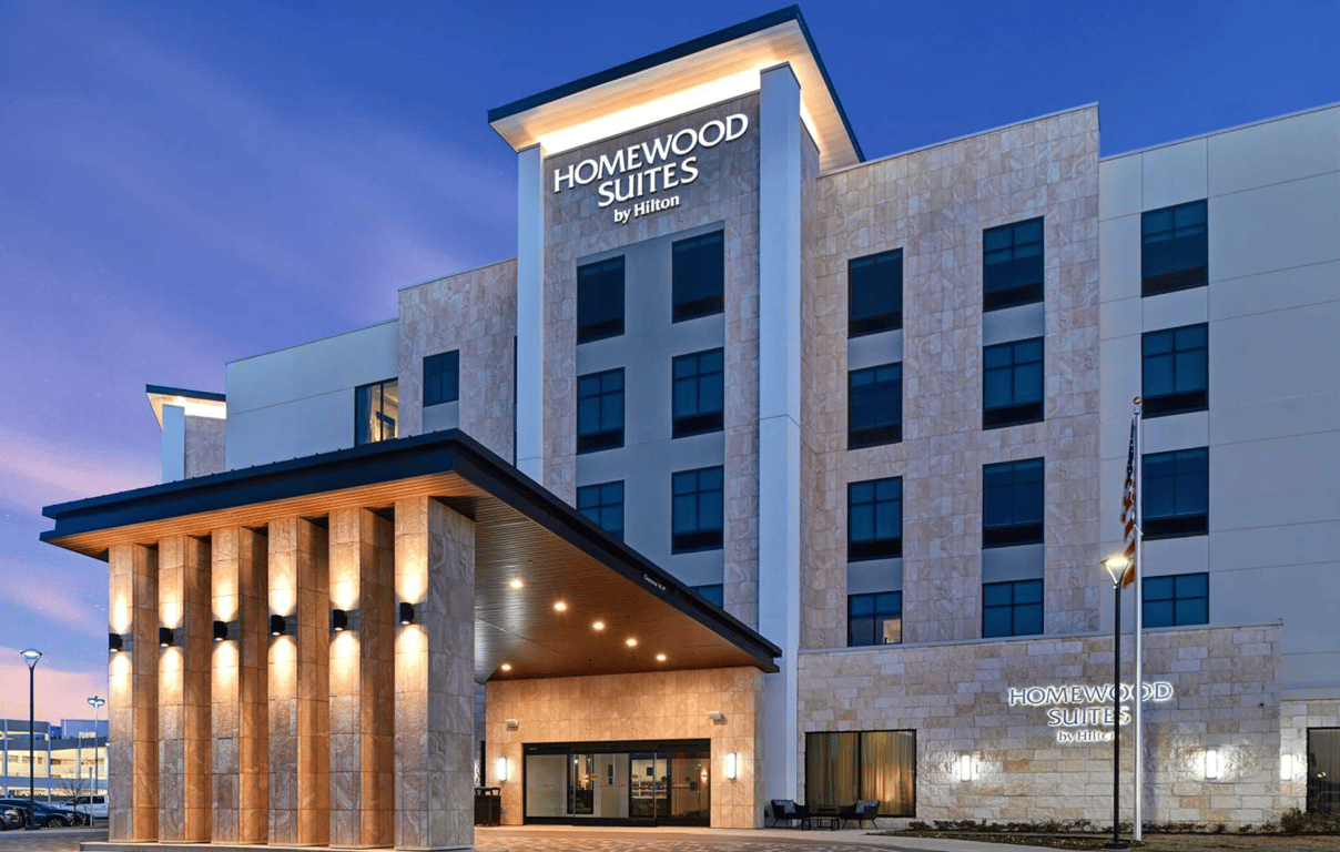 Exterior at Night | Homewood Suites by Hilton Dallas The Colony