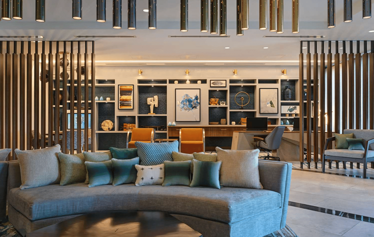 Lobby Seating | Homewood Suites by Hilton Dallas The Colony