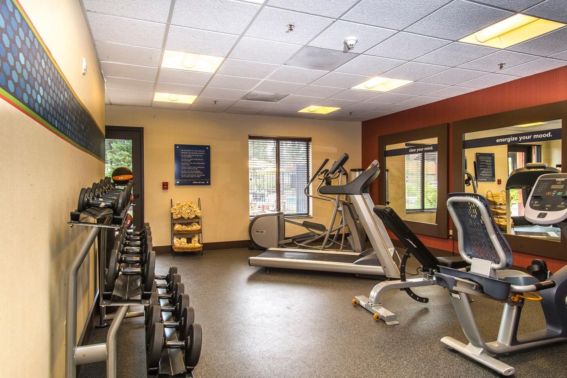 Fitness Center | Hampton Inn & Suites Tahoe-Truckee