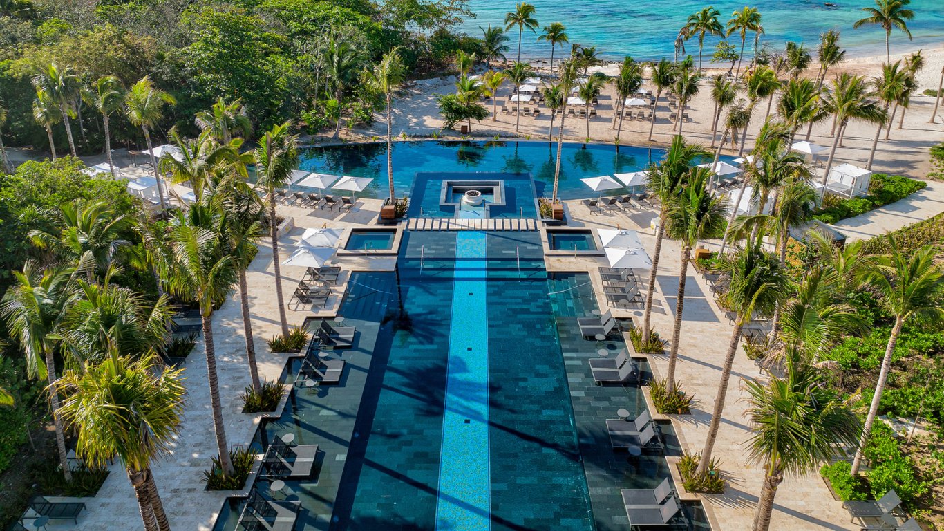 Aerial Pool | Conrad Tulum Riviera Maya