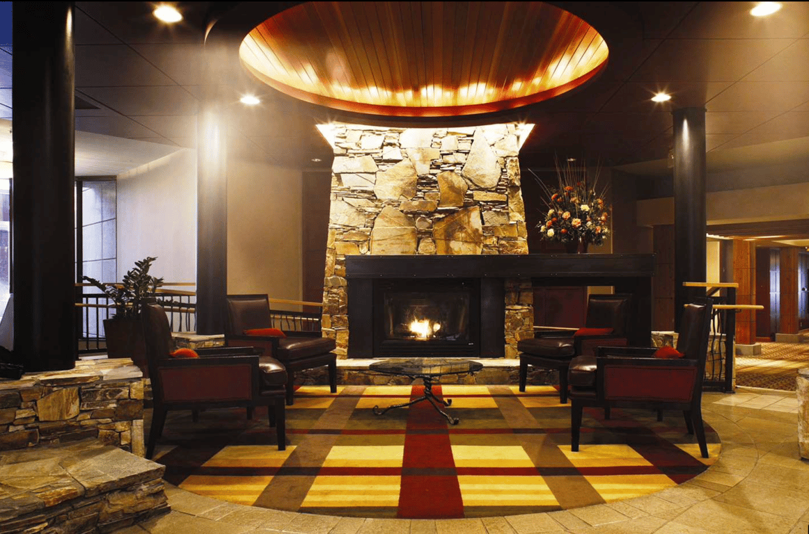 Fireplace | Hilton Whistler Resort & Spa