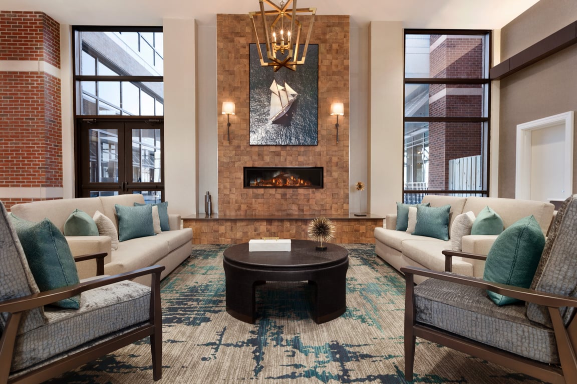 Atrium Lobby | Embassy Suites by Hilton Wilmington Riverfront