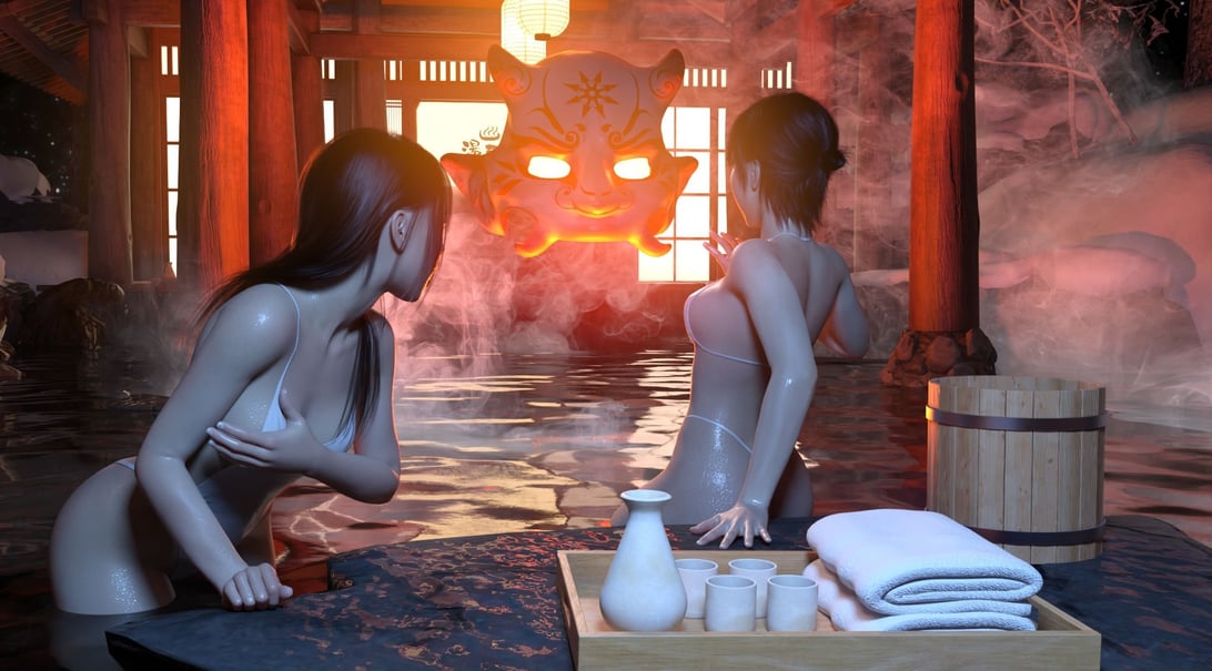 [Icarus Illustrations]温泉浴场(Onsen) - 在线ACG，视频动画，漫画，动漫，绅士游戏，3D漫画，福利图片-在线ACG，视频动画，漫画，动漫，绅士游戏，3D漫画，福利图片