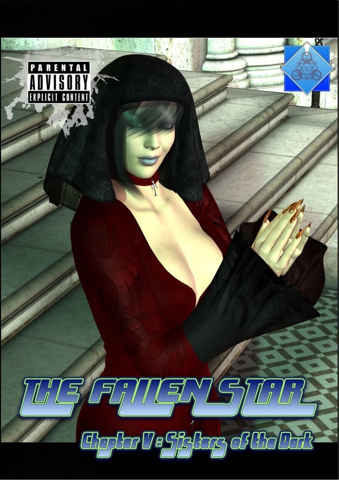 [Shinra-kun] The Fallen Star Ch. 5 Sisters of the Dark [Chinese] [这很恶堕X混沌心海汉化组]