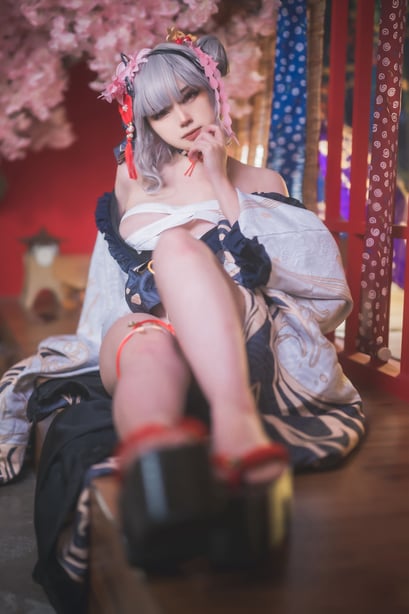 [奈奈纪] Sakamata Chloe ／ Kimono Cosplay-在线ACG，视频动画，漫画，动漫，绅士游戏，3D漫画，福利图片