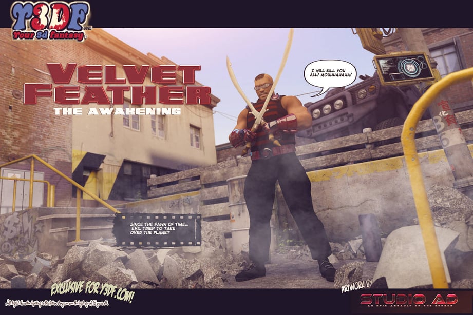 [3D][Y3DF] Velvet feather 1-2 [English]-在线ACG，视频动画，漫画，动漫，绅士游戏，3D漫画，福利图片