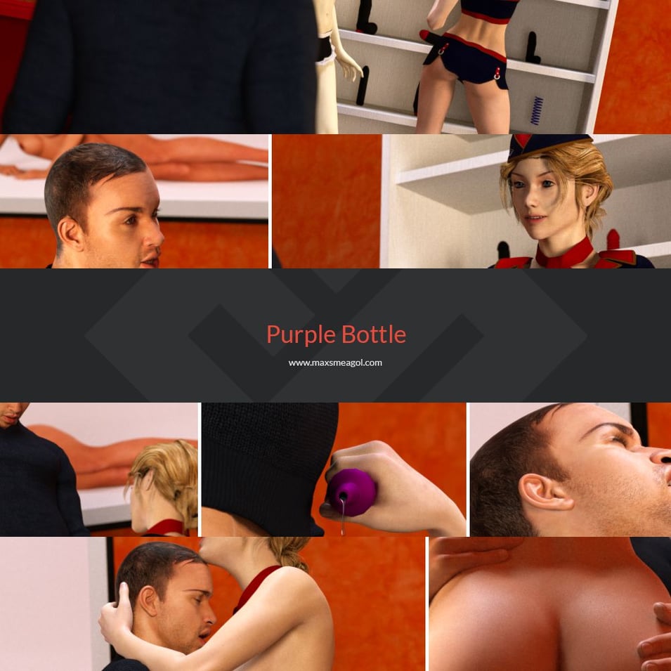 [3D][Maxsmeagol] purple bottle