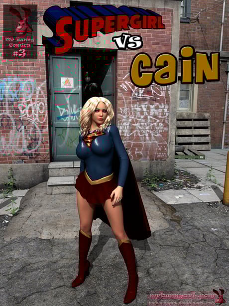 [MrBunnyArt] Supergirl vs Cain [汉化本]-在线ACG，视频动画，漫画，动漫，绅士游戏，3D漫画，福利图片
