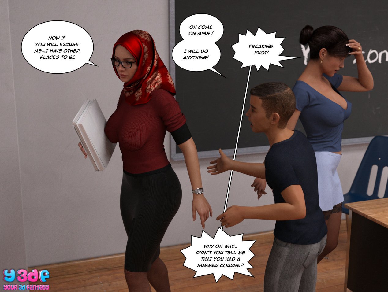 [3D][Y3DF] The Bad Tan 1-8