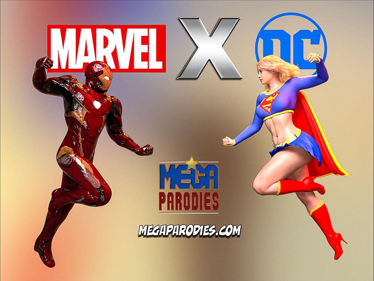 [Mega Parodies] Marvel X DC [中文翻译]