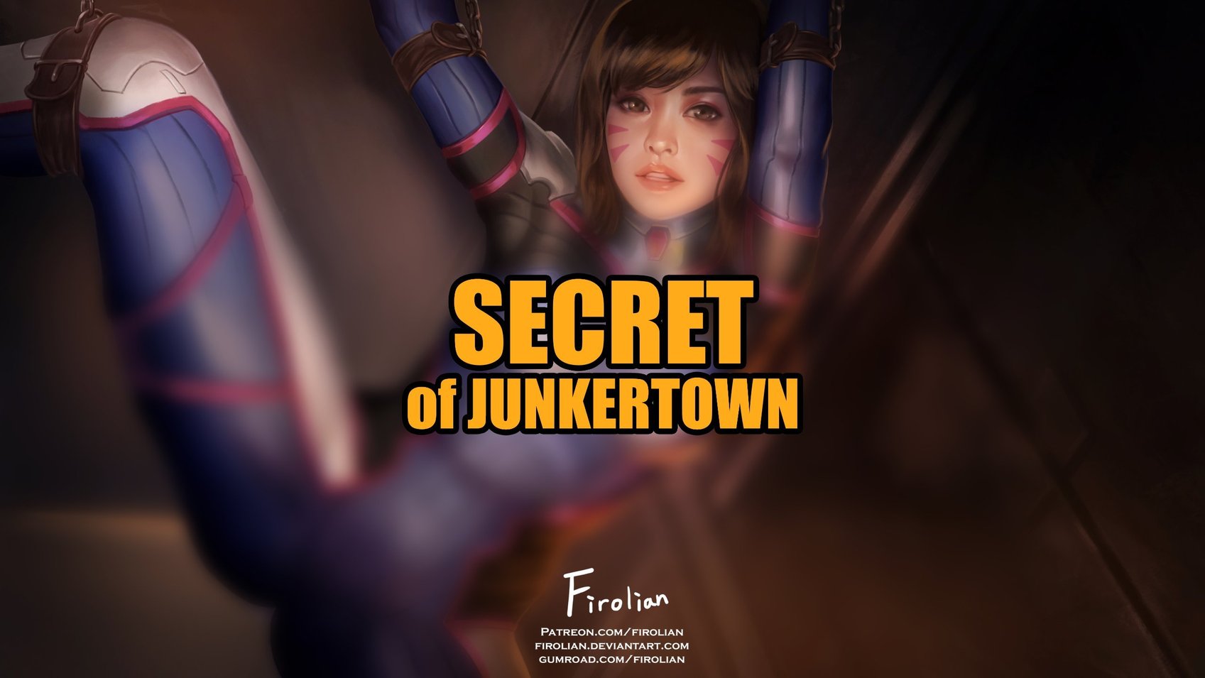 [逆天汉化组][Firolian] D.Va - Secret of Junkertown