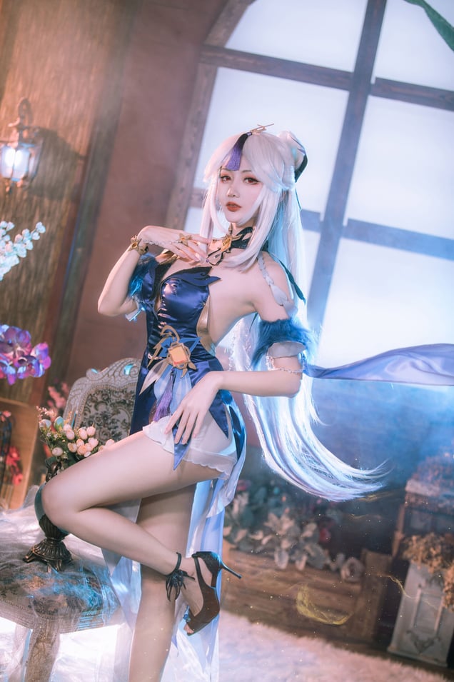 KisaragiAsh 如月灰 - Ningguang Orchid\\\'s Evening Gown