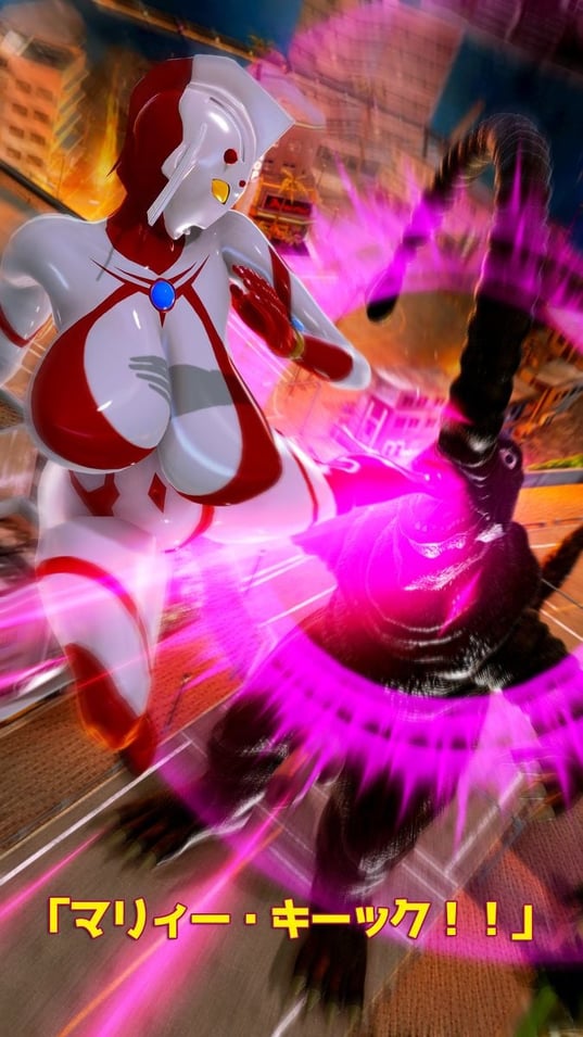 奥特曼 ウルトラマリィ vs サータン