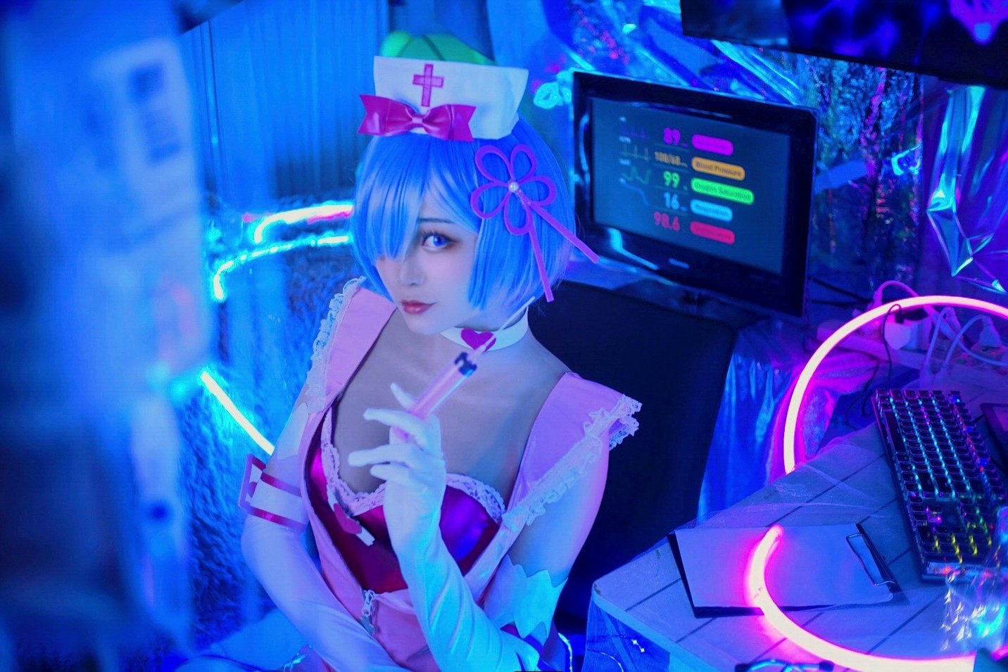 yoriko_ blue - Re Zero Rem