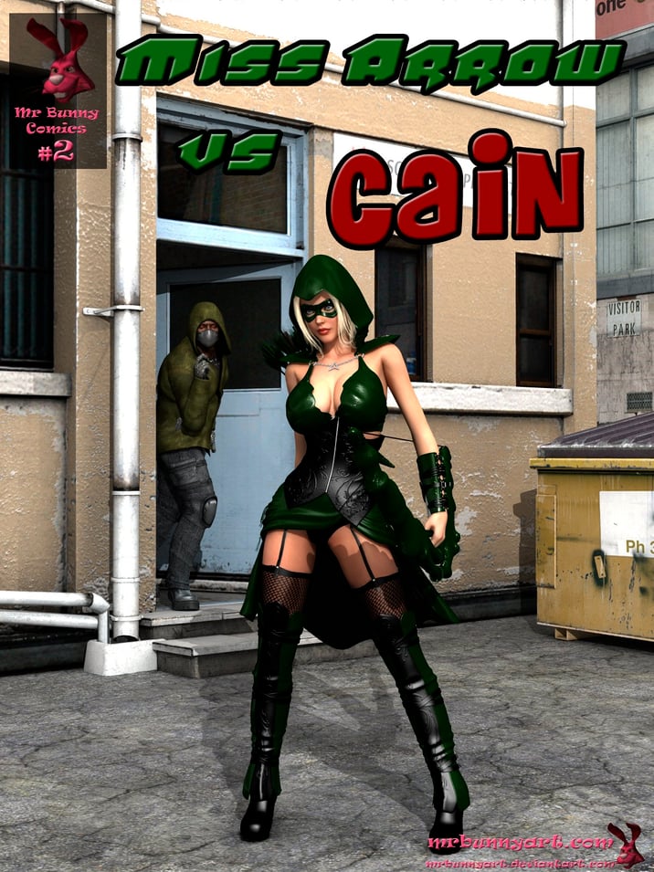 [MrBunnyArt] Miss Green Arrow vs Cain [汉化本]
