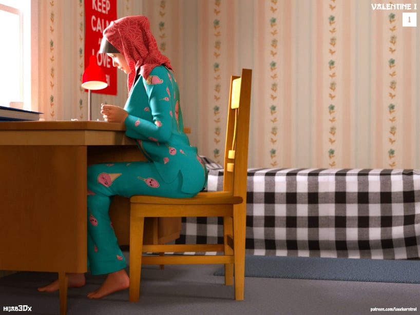 [3D][Losekorntrol] valentine 1-3-在线ACG，视频动画，漫画，动漫，绅士游戏，3D漫画，福利图片