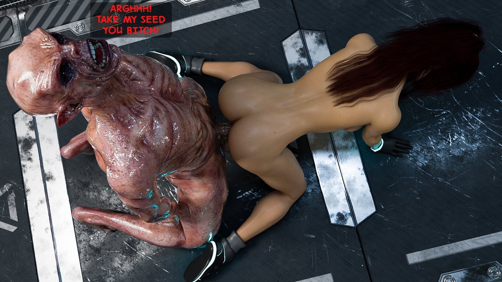[3DZen] Bounty Huntress Arie：Cockpit
