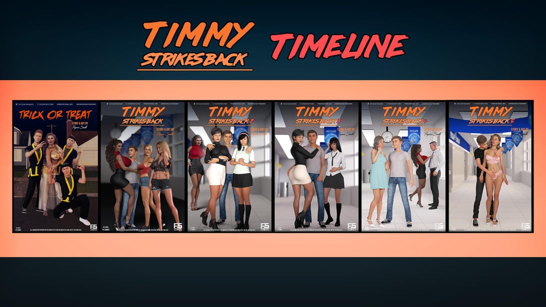 [3D][Pegasus Smit] Trick or Treat+Timmy strikes back  1-5 [喵子汉化组]-在线ACG，视频动画，漫画，动漫，绅士游戏，3D漫画，福利图片