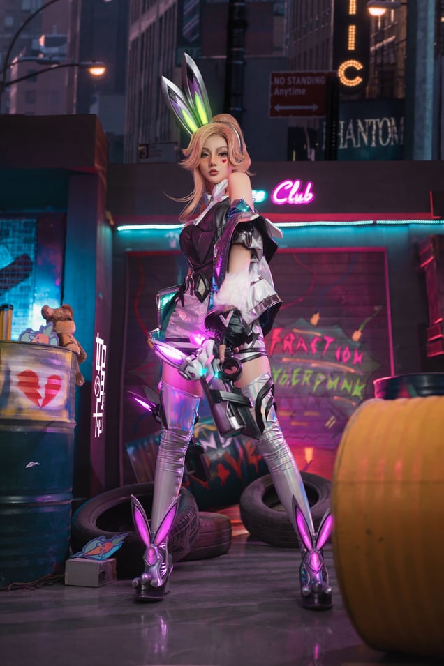 如月灰 - 英雄联盟-幻灵女枪-厄运小姐 HD写真