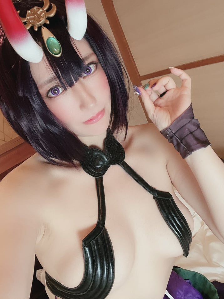 [林檎蜜纪] 夏の新作エッチな酒呑童子未収录カット♥ (with mov)