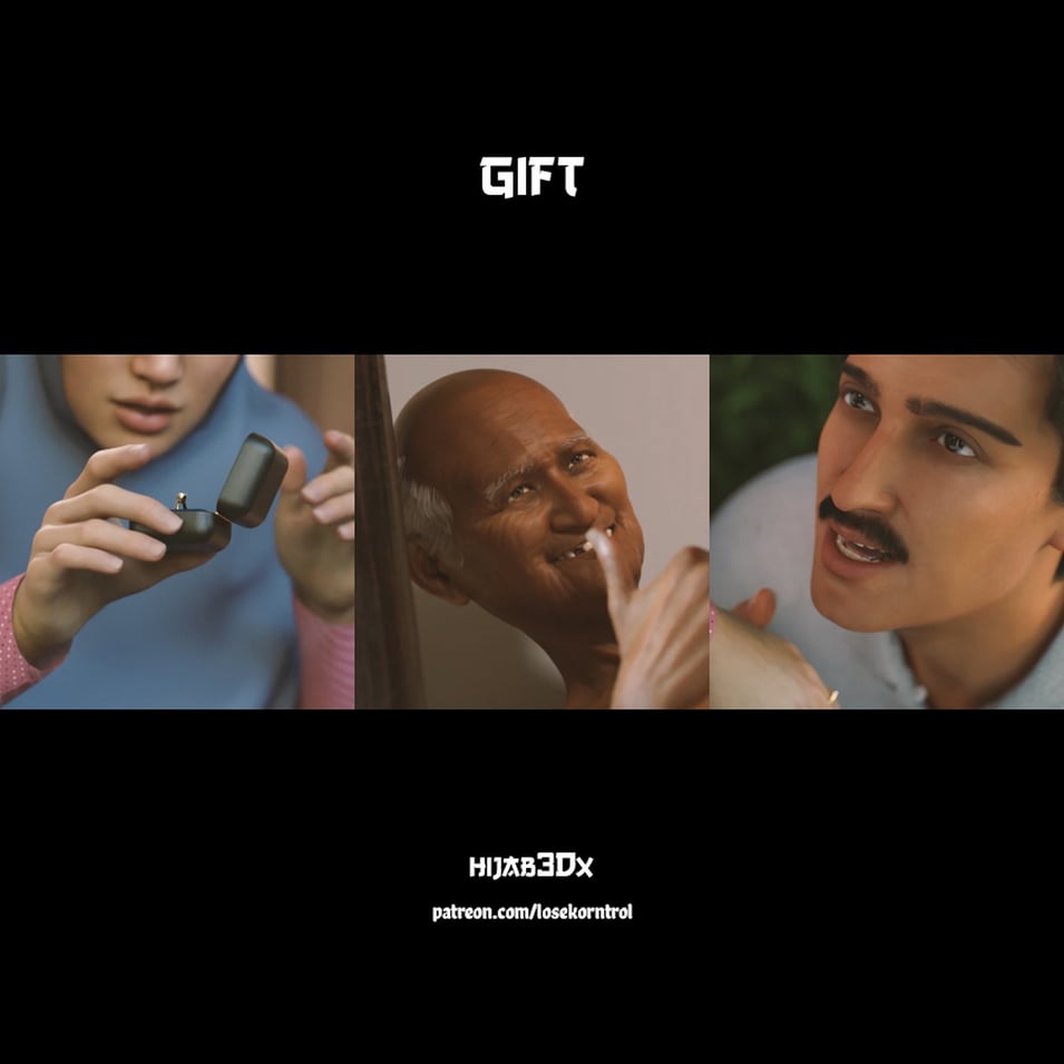 [3D][Losekorntrol] Gift