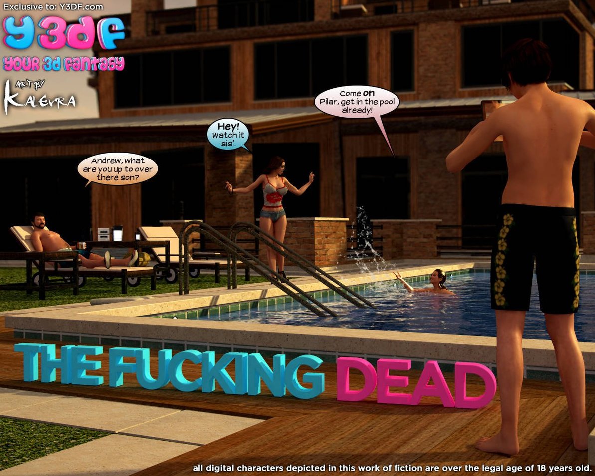 [3D][Y3DF] The fucking dead 1-3 [English]