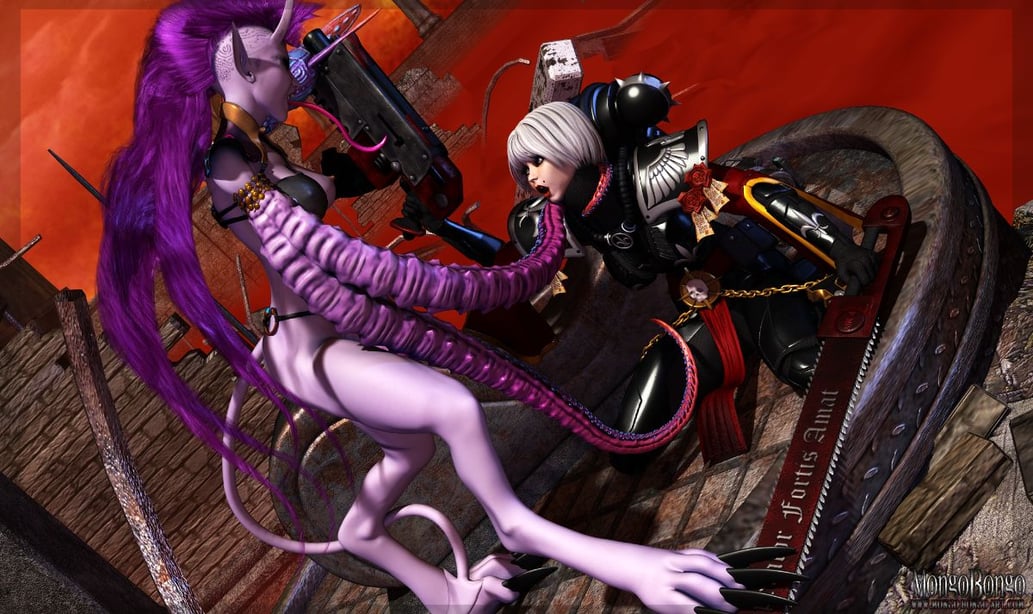 WH40K  Sister Daemonette-在线ACG，视频动画，漫画，动漫，绅士游戏，3D漫画，福利图片