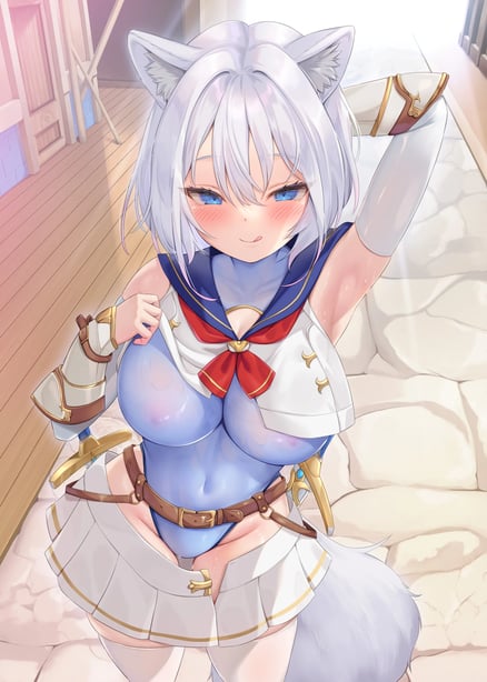 [圣华快楽书店] 白狼剣士ハティちゃんのえっちな冒険の书 [DL版]-在线ACG，视频动画，漫画，动漫，绅士游戏，3D漫画，福利图片