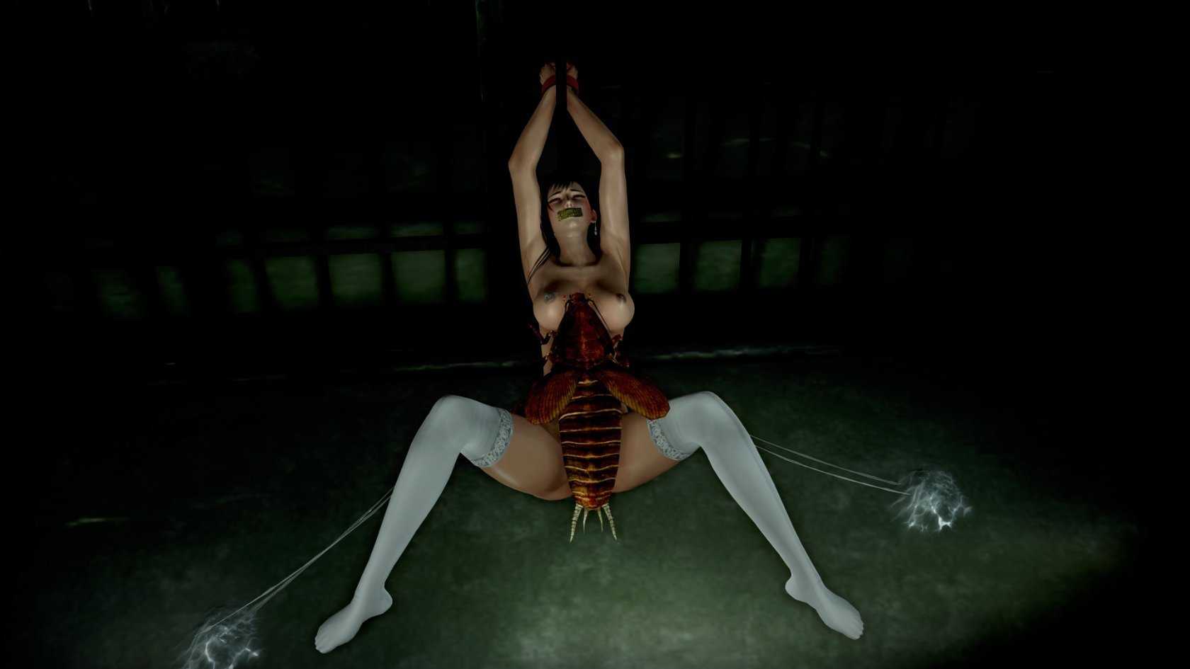 [HoneyHappy] Tifa vs Roach