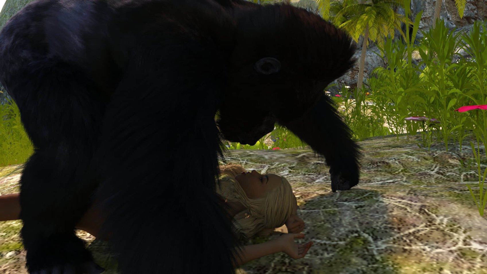 [Whitenightmare] Jane and Gorilla 6-8