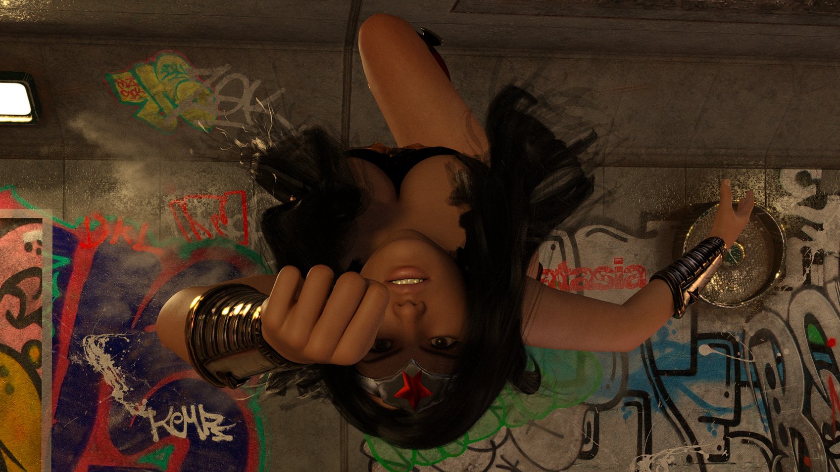 [Whitenightmare] Wonder Woman vs Grodd 1