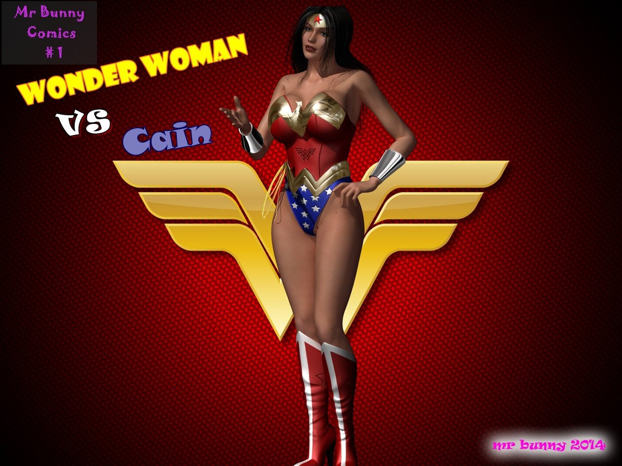 [MrBunnyArt] Wonder Woman vs Cain [汉化本]