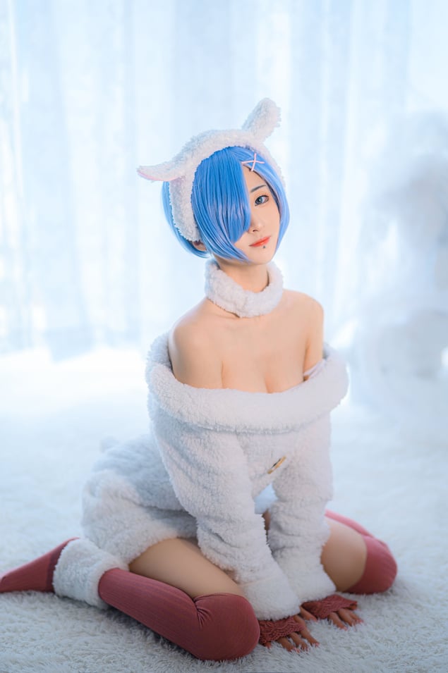 妹抖青 蕾姆绵羊 [10P]