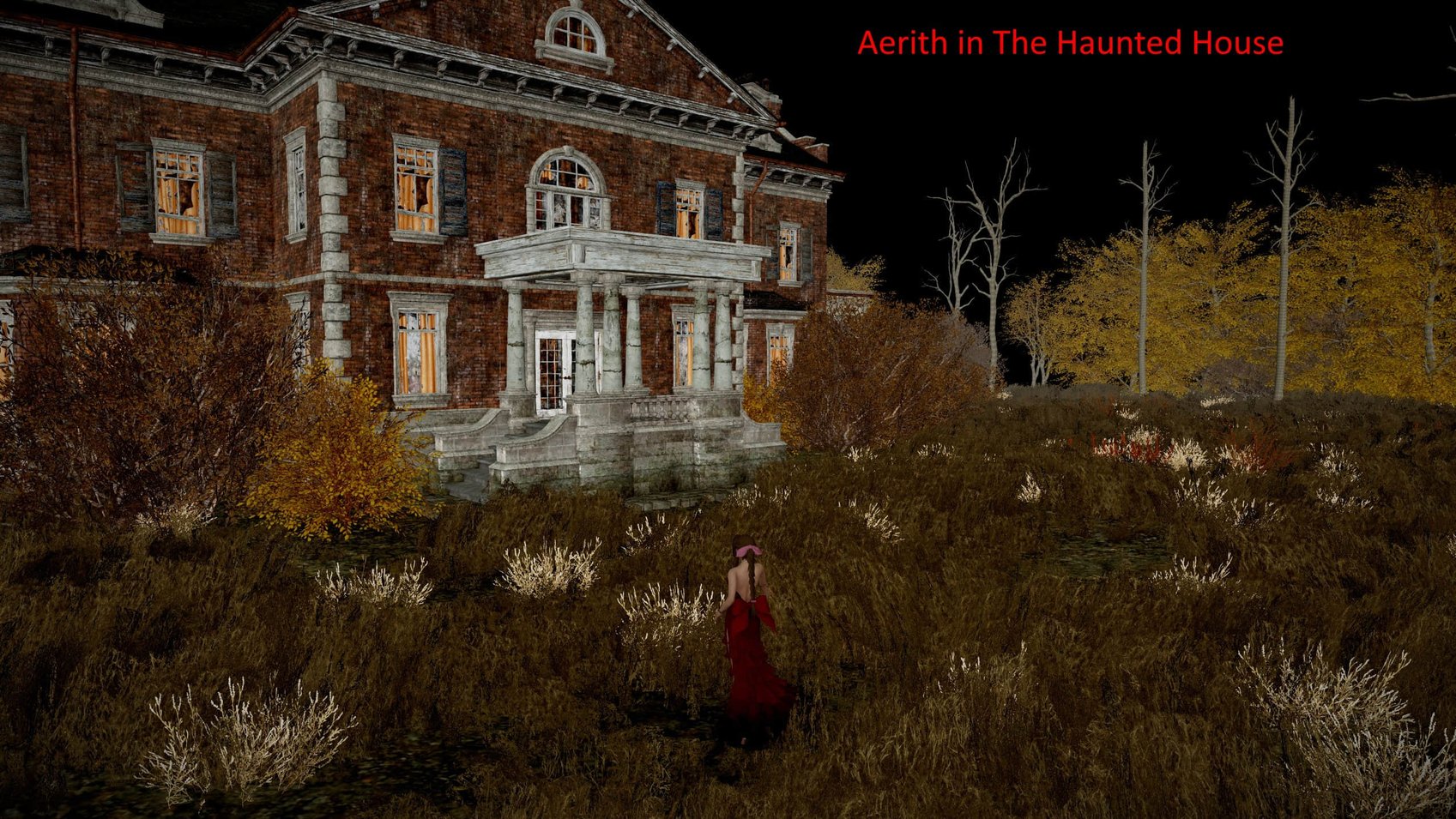 [HoneyHappy] Aerith in The Haunted House (hardcore Zombie Rape)
