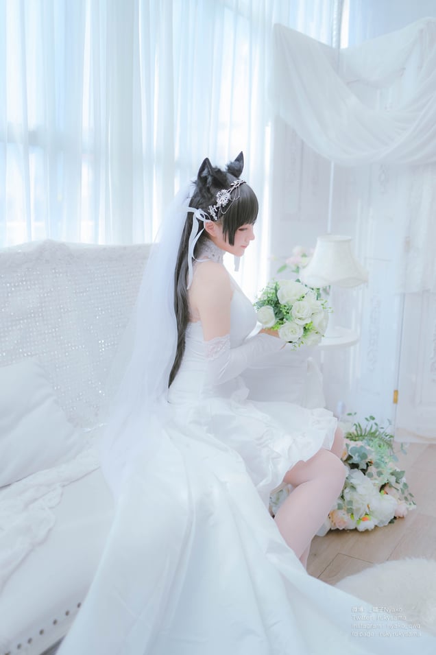 Nyako喵子 - NO.038 爱宕婚纱