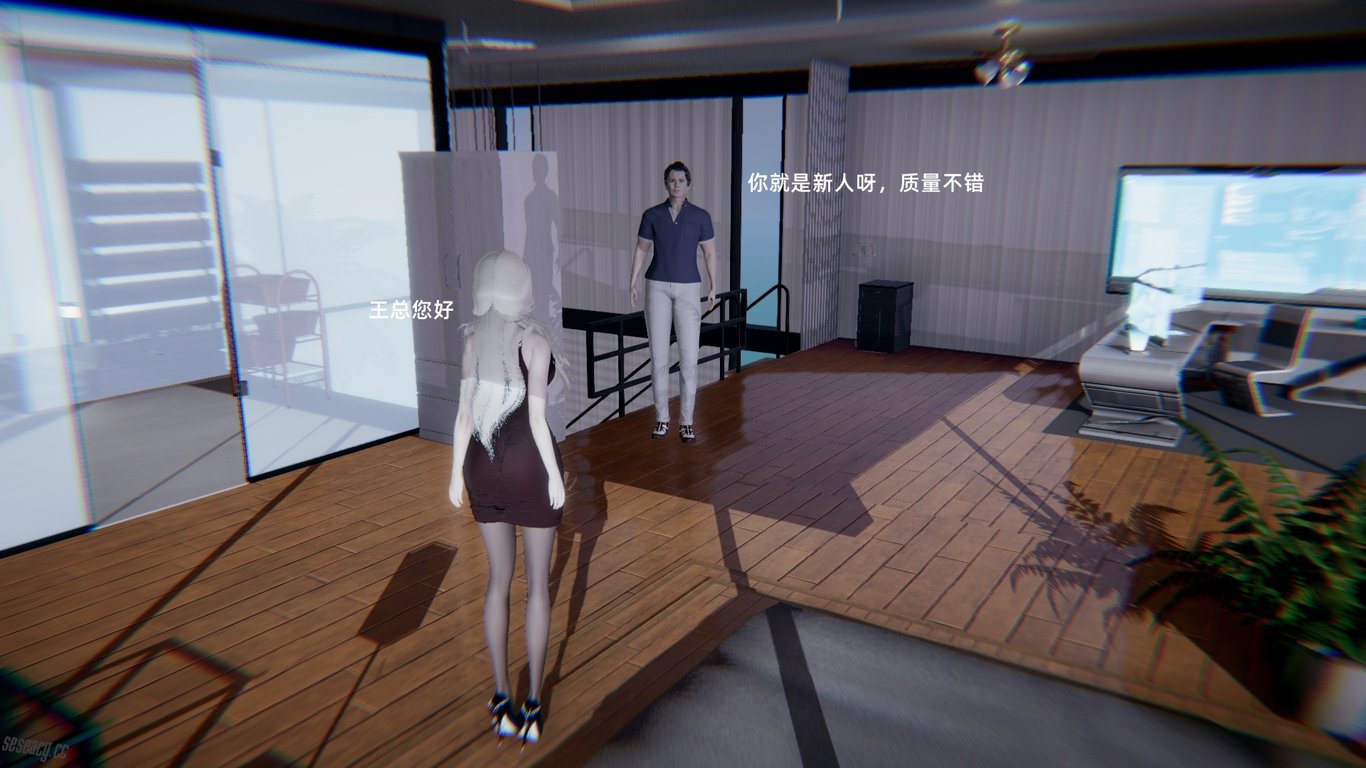 【3D全彩/无修】对魔忍阿莎姬姐的爱望模特都市