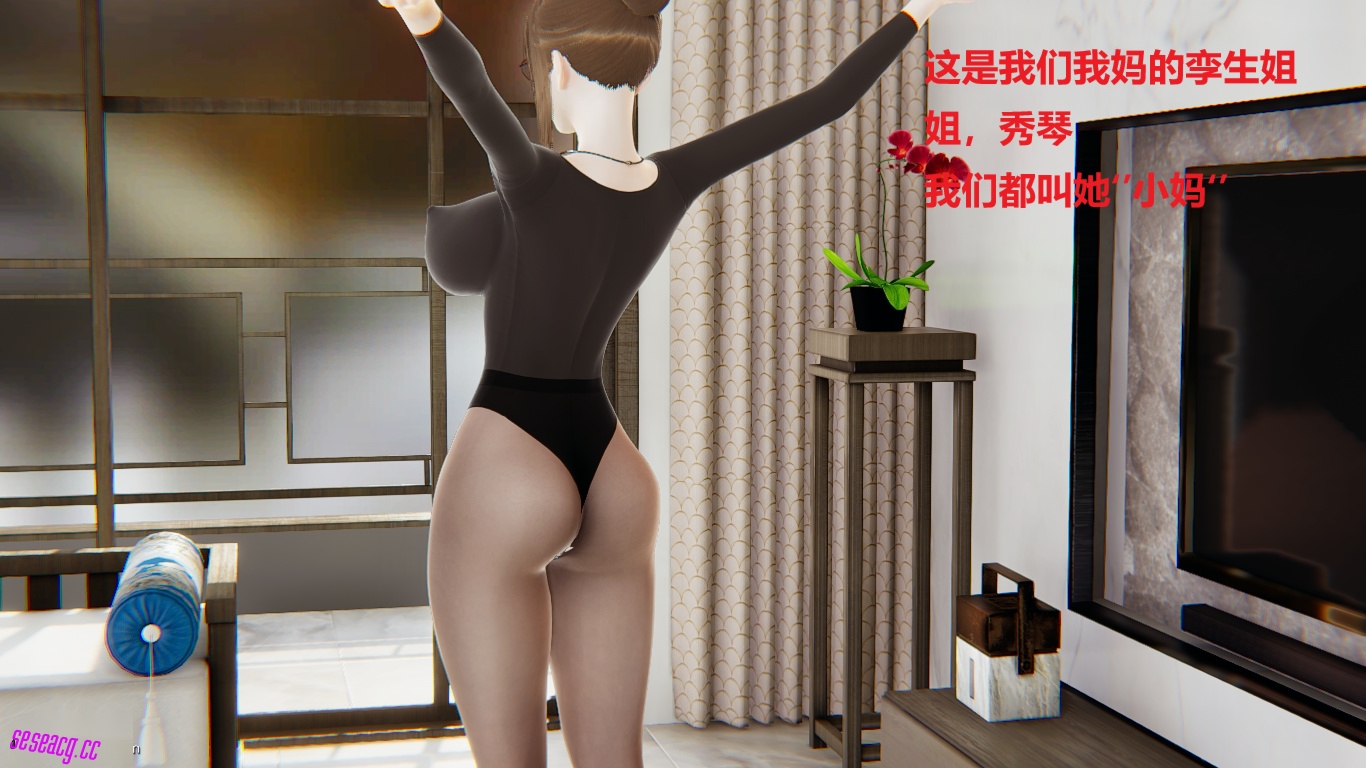 【3D全彩/无修】妈妈和孪生姐姐秀琴与儿子们的性爱生活完/人妻RBQ/母子乱伦