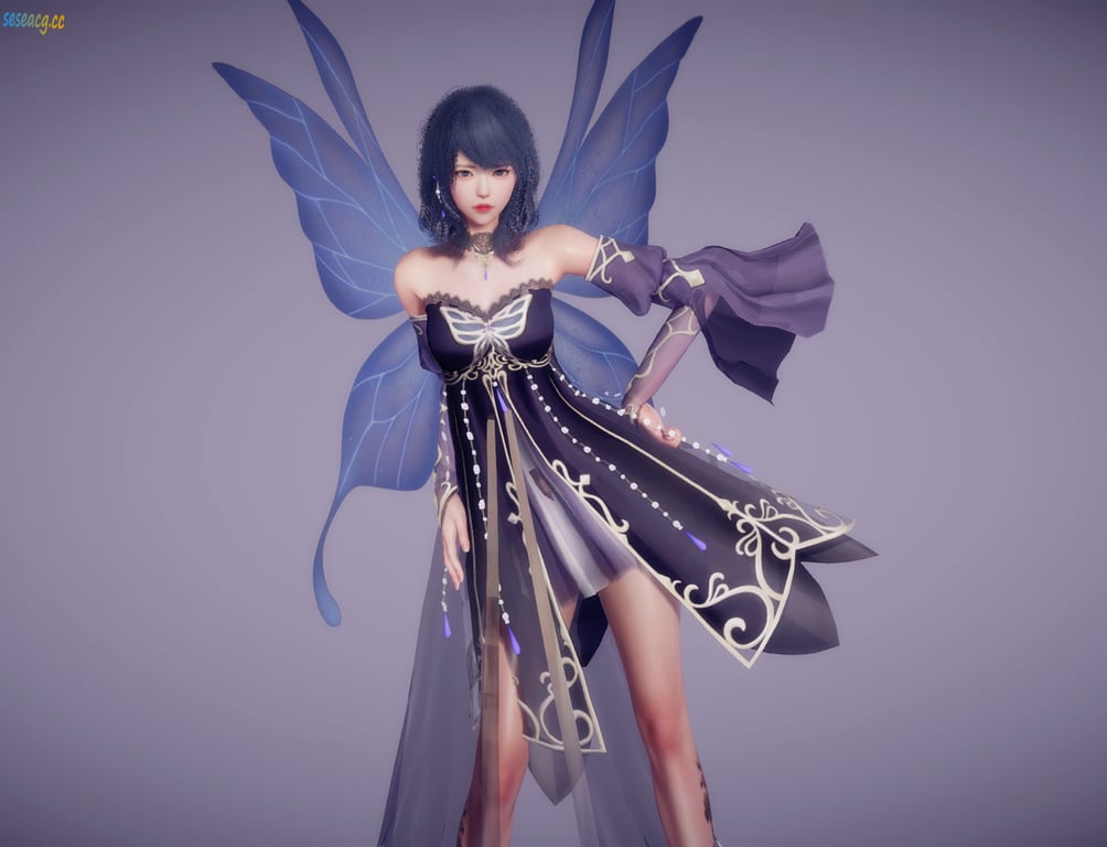 【3D极品/究极黑丝】luckzs大师：神级黑丝女仆！22年新合集Fanbox全集【10月新作/1.5G】