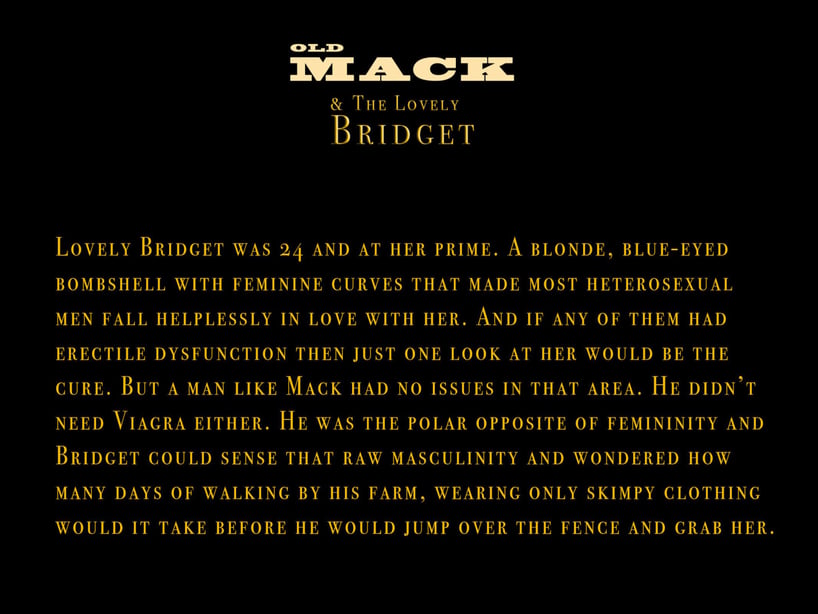 [Casgra] Old Mack & the Lovely Bridget 1-2-在线ACG，视频动画，漫画，动漫，绅士游戏，3D漫画，福利图片