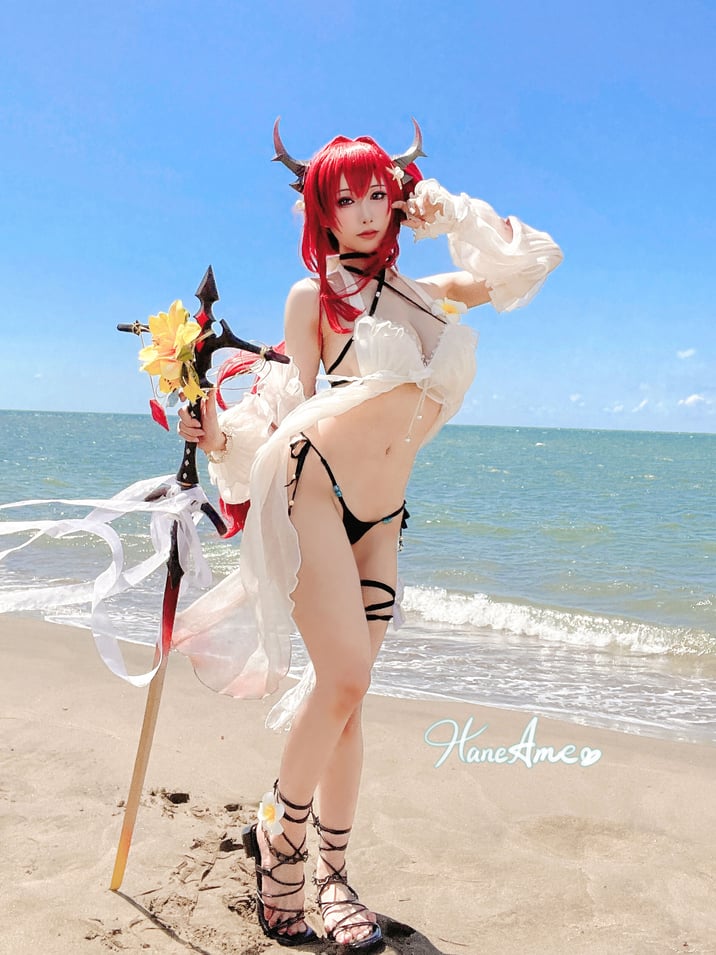 HaneAme - Arknights Surtr 官方泳装