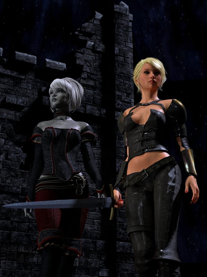 [Hibbli3D] Knight Elayne - Forbidden Areas