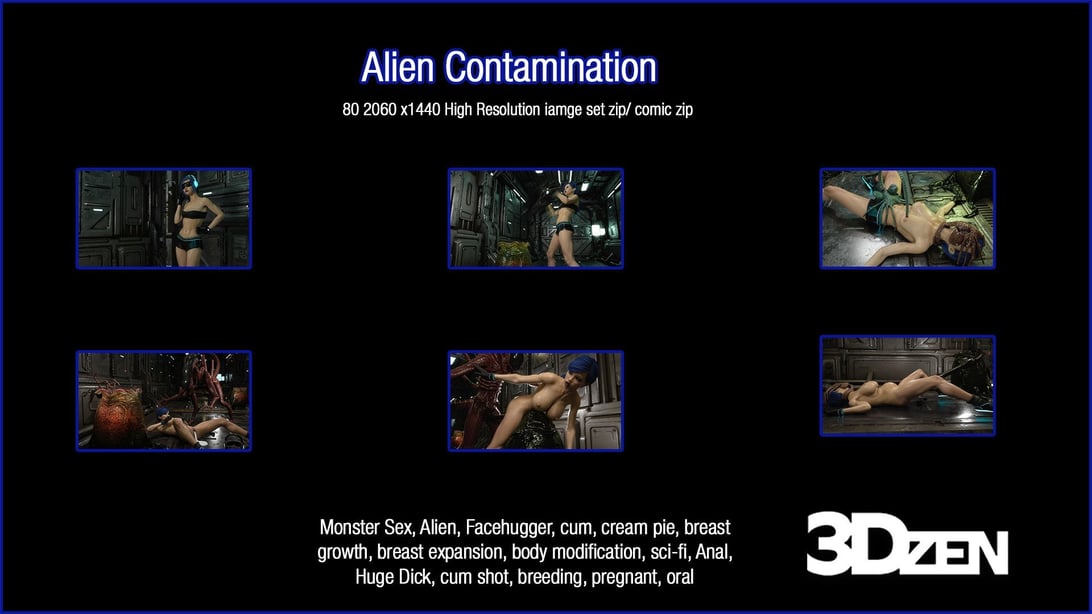[3DZen] Alien Contamination-在线ACG，视频动画，漫画，动漫，绅士游戏，3D漫画，福利图片