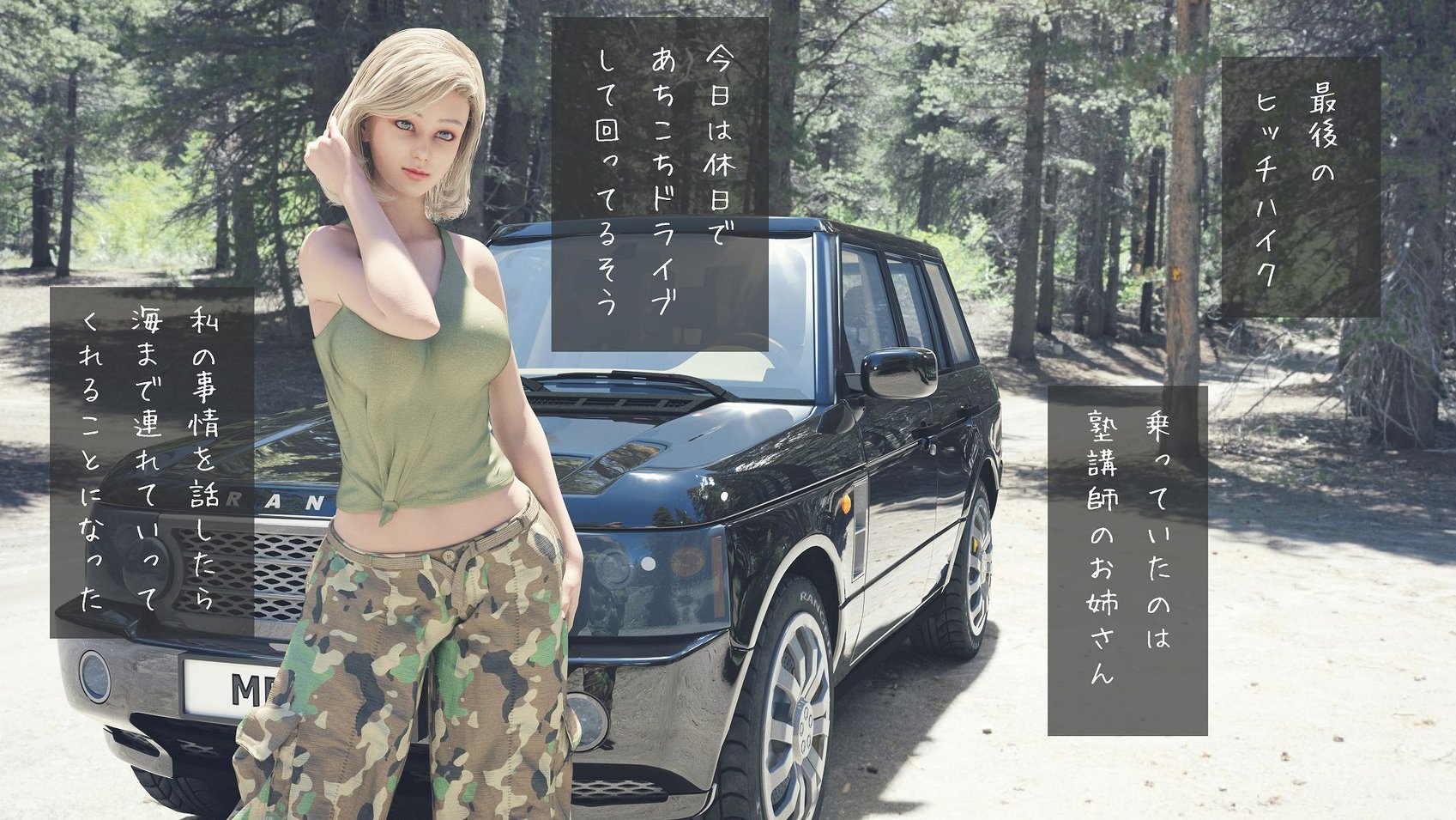 (同人CG集)[空色工房] 青奸ヒッチハイク