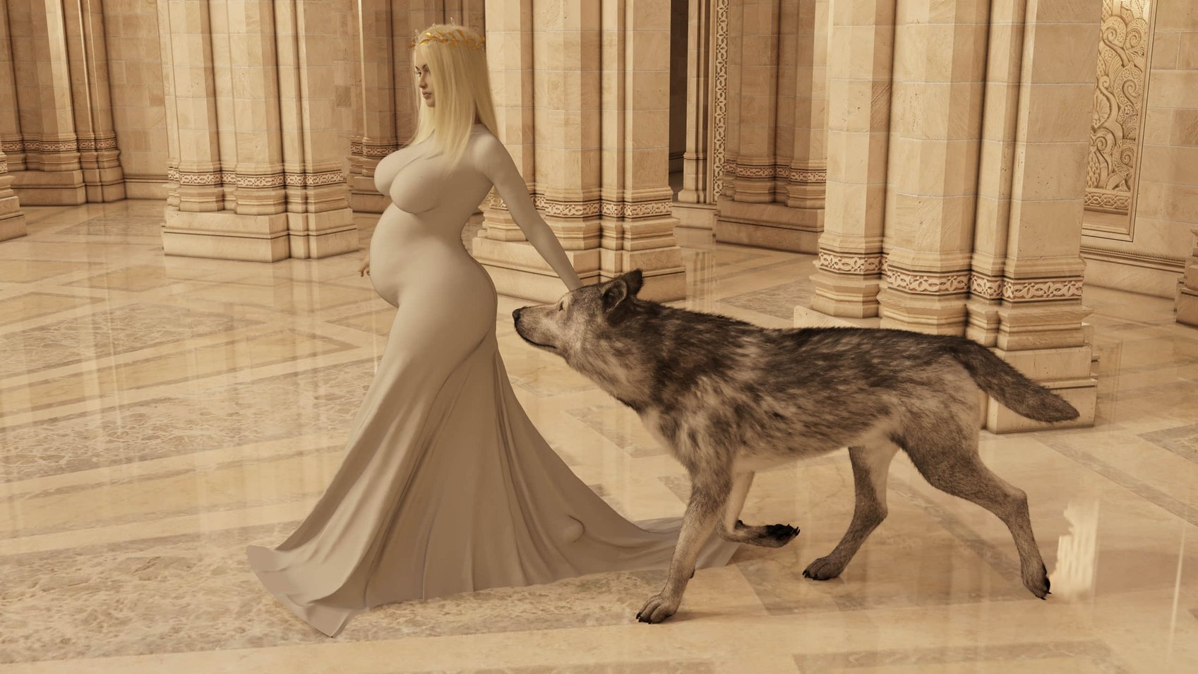 [Whitenightmare] Wolf Princess 1-2