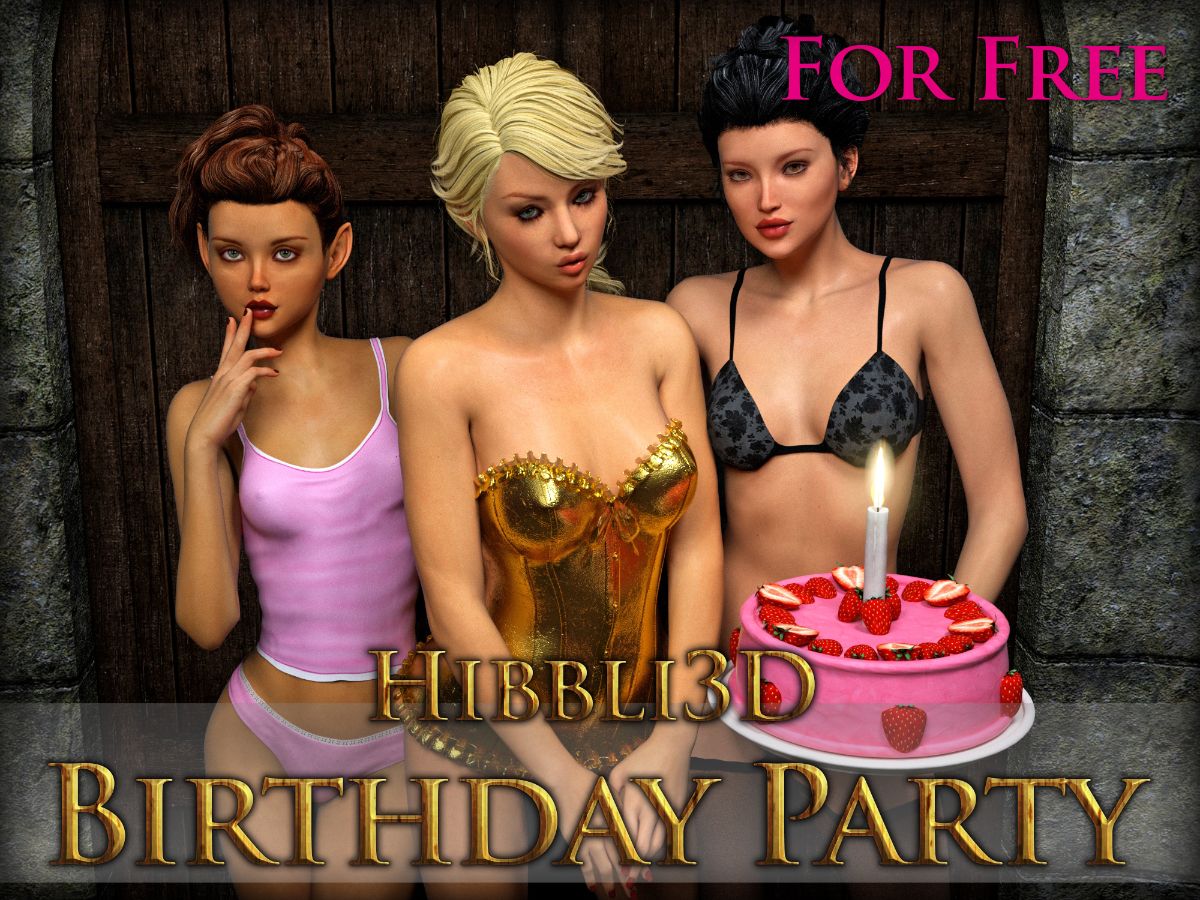 [Hibbli3D] Elayne Behind the Scenes - Strip Poker + Birthday Party