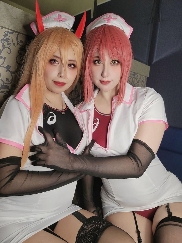 [酒乱にゃま] チェンソーマン并せ！そんな...！イジけるくらいワシが恋しいか？♡♡♡♡♡ (with mov)