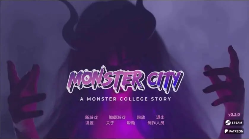 【PC/安卓/AI汉化版/欧美/SLG游戏/3.9G】怪物城市：怪物学院的故事 (Monster City: A Monster College Story) Ver0.8.1 AI汉化版+PC+安卓+欧美SLG动态游戏+3.9G-中文绅士游戏下载,黄游,色情手机游戏,绅士漫画,里番