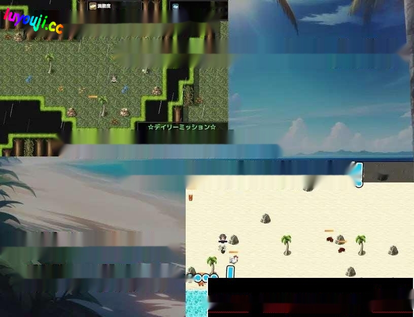 [探索RPG/AI生成] 爆乳大小姐JK无人岛后宫 v1.04 v2024.06.26 AI汉化版 1.8G