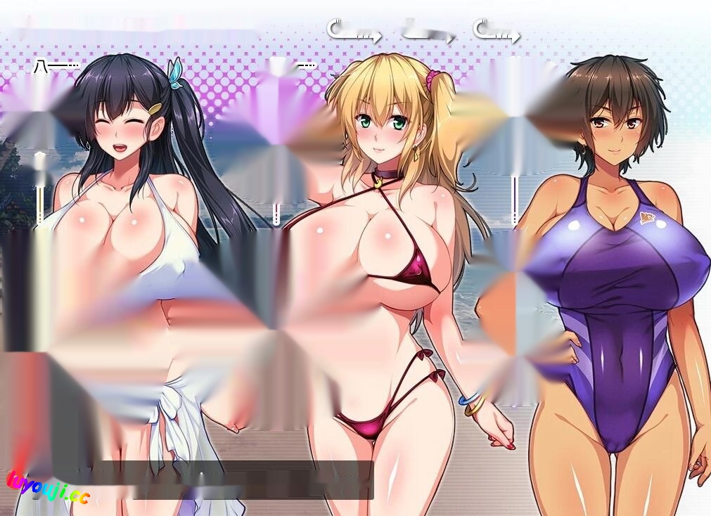 【SD/2D/拔作ADV/汉化】姐姐狩猎!永恒的夏日海滩!双端汉化版【300M】