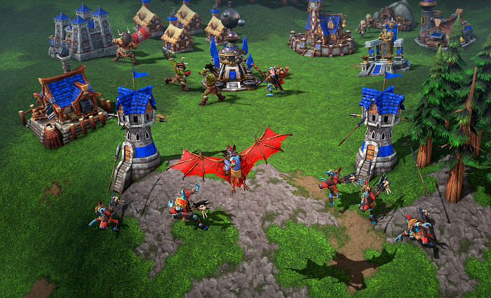 魔兽争霸3 v1.36 中文重制版+淬火MOD+超多地图 RTS游戏神作 32G